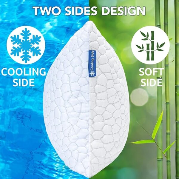 35% off deal on QUTOOL Cooling Pillows for Sleeping 2 Pack - Image 2