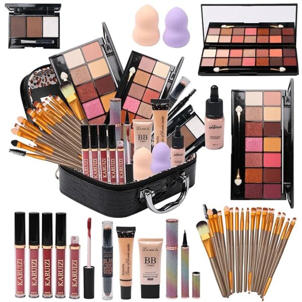 All in One Makeup Kit for Makeup storage bag with code LWJAWSQN