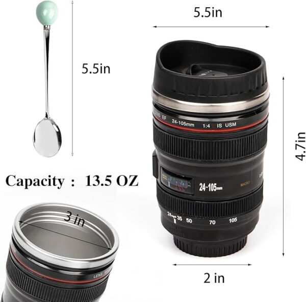 Camera Lens Coffee Mug 50% Off Deal Use Code WM7QZX4F - Image 3