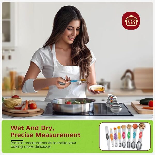 Magnetic Measuring Spoon Set 50% Off - Image 3