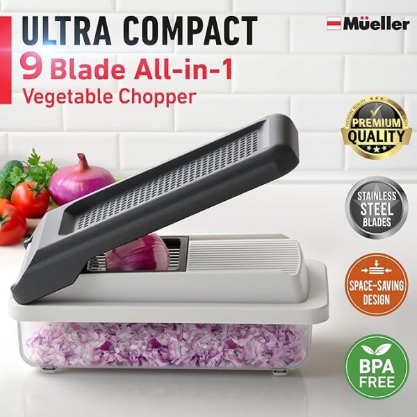 Mueller Vegetable Chopper Mandoline Slicer - Image 3