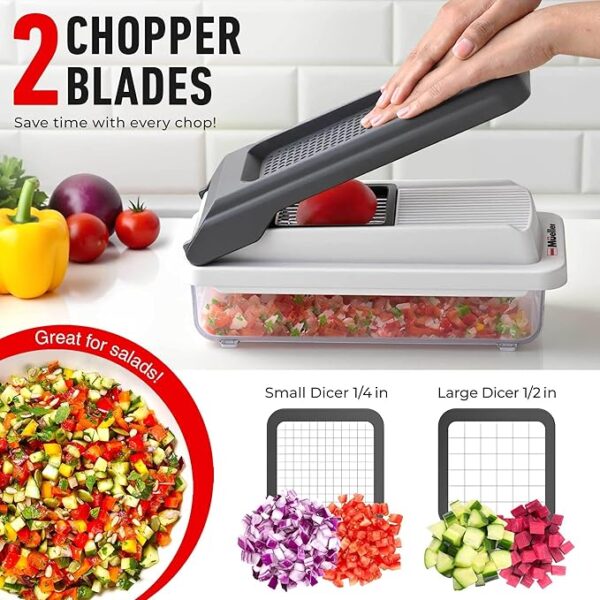 Mueller Vegetable Chopper Mandoline Slicer - Image 4