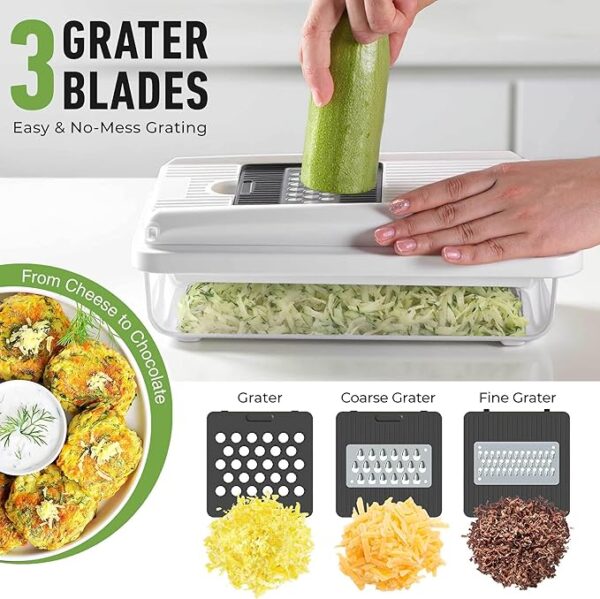 Mueller Vegetable Chopper Mandoline Slicer - Image 5