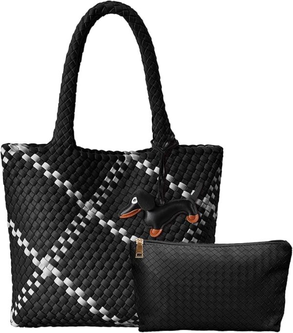 Woven Tote Bag Women Purse 50% Off