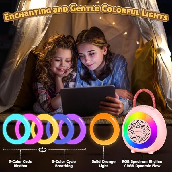 Bluetooth Karaoke Machine Set for 3+ Kids & Adults 50% Off - Image 5