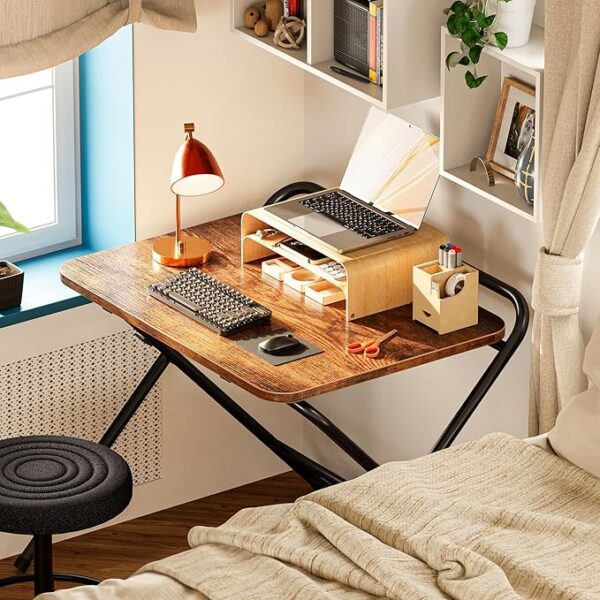 Huuger Folding Desk with 3-Level Adjustable 45% Off - Image 2
