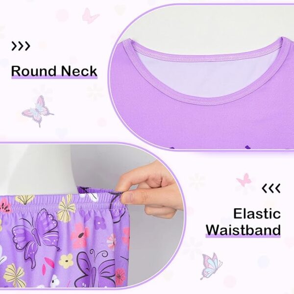 Play Tailor Girls Pajamas for Kids 2 PCS 40% Off - Image 3