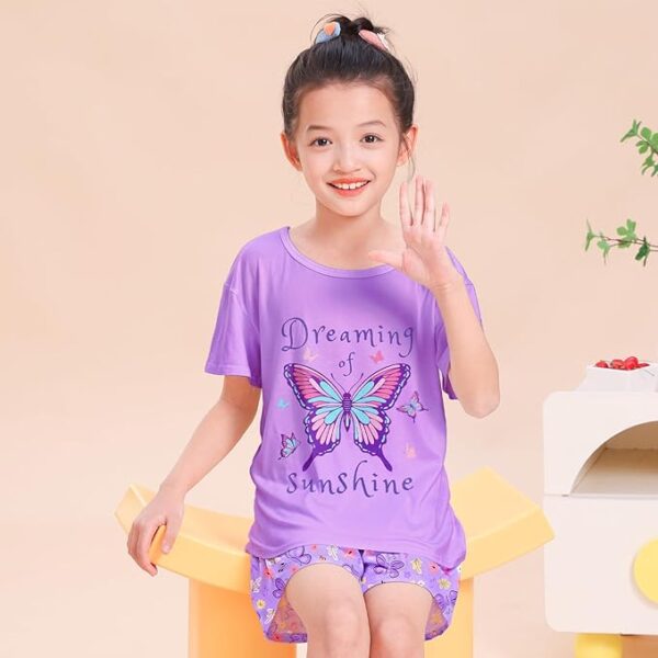 Play Tailor Girls Pajamas for Kids 2 PCS 40% Off - Image 5