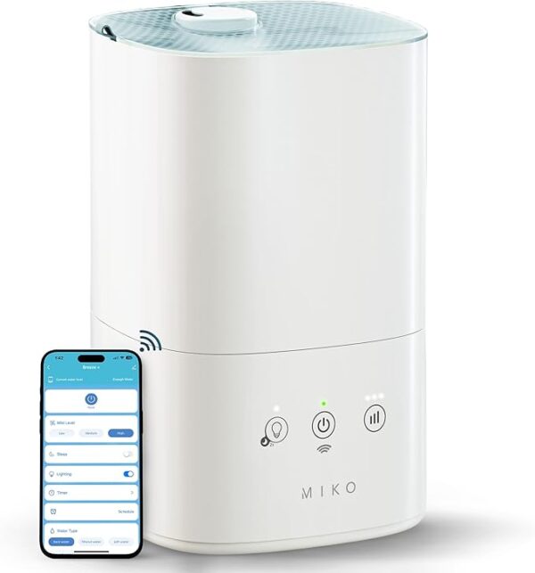 MIKO Ultrasonic Humidifiers for Bedroom Baby 58% Off