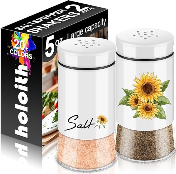 Sunflower Salt and Pepper Shakers Set 38% Off