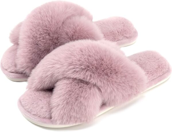 Parlovable Women's Fuzzy Slippers 60% Off - Image 3