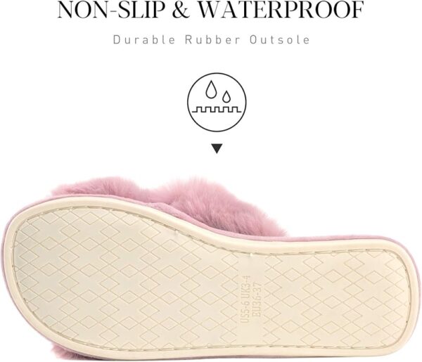 Parlovable Women's Fuzzy Slippers 60% Off - Image 5