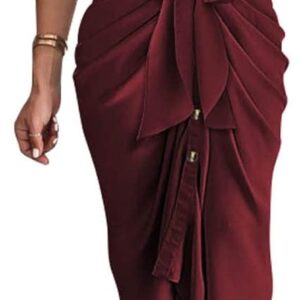 Women Button Down Ruched Shirt Dresses 50% Off