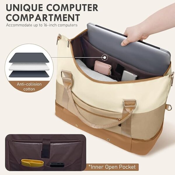 WOOMADA Weekender Bags for Women 57% Off - Image 3