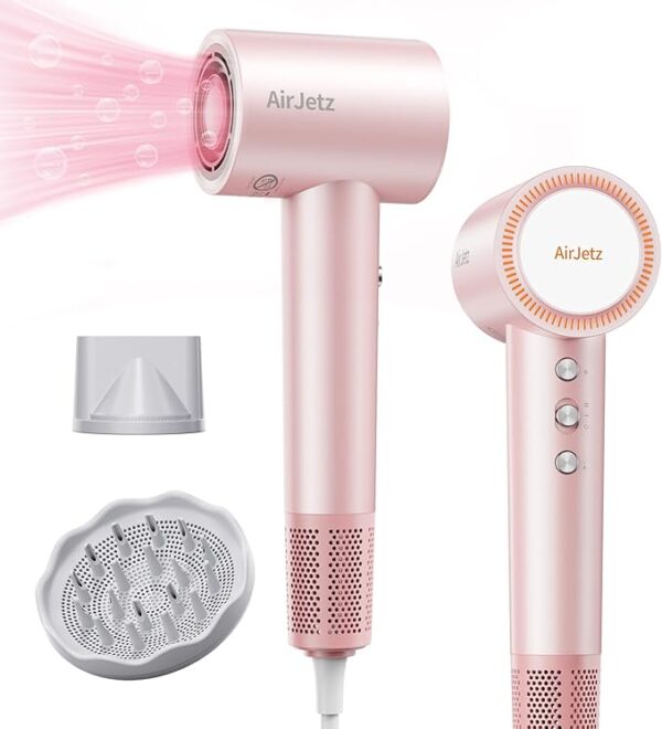 Hair Dryer, 160,000 RPM High-Speed Ionic Blow Dryer 84% Off - Image 2