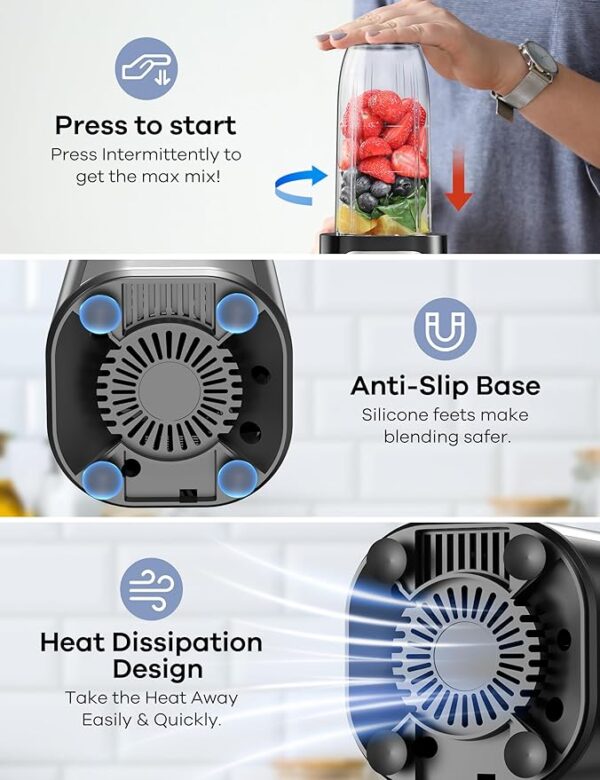 Ganiza Blender for Smoothies 40% Off - Image 3